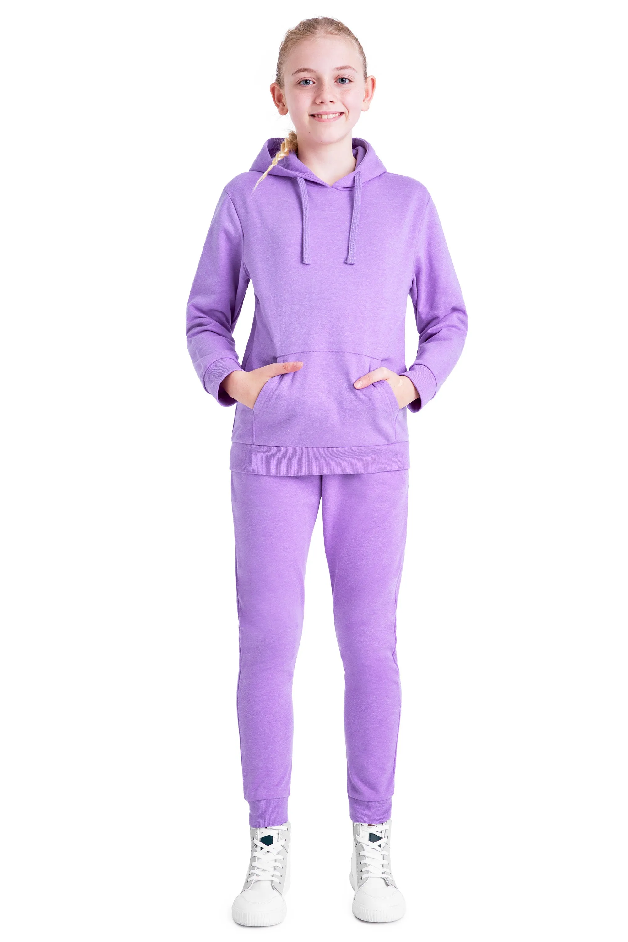 CityComfort Girls Tracksuit Set 2 Piece Jogging Bottoms and Hoodie Loungewear