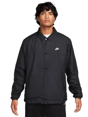Club Coaches' Jacket Black/White