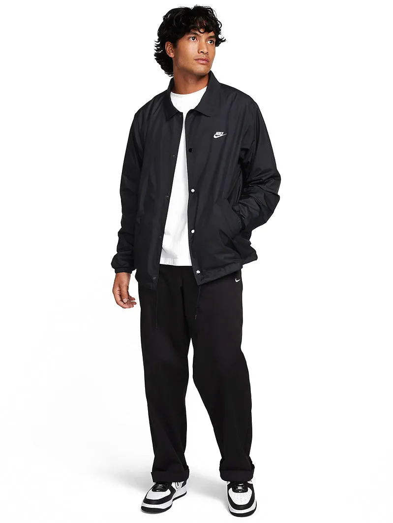 Club Coaches' Jacket Black/White