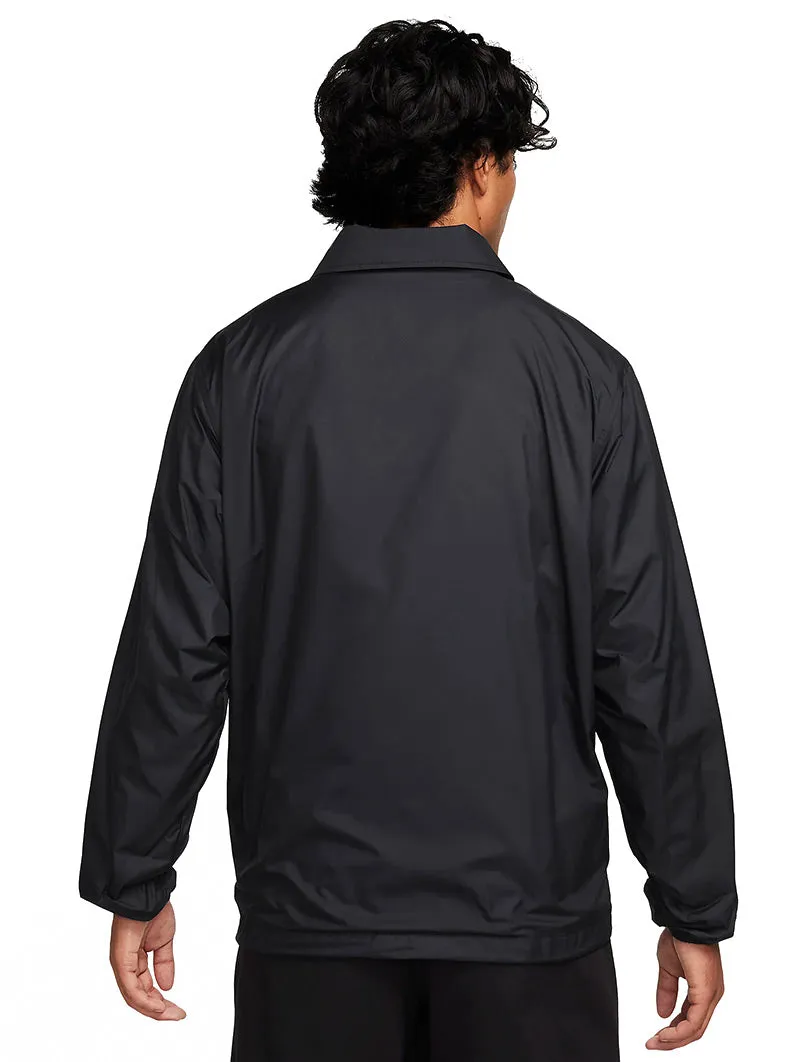 Club Coaches' Jacket Black/White