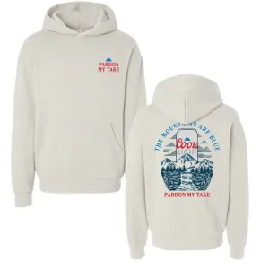 Coors x Pardon My Take Mountain Premium Hoodie