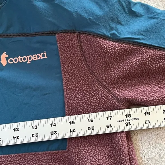 Cotopaxi Womens Abrazo Fleece Hooded Full-Zip Jacket Activewear XS