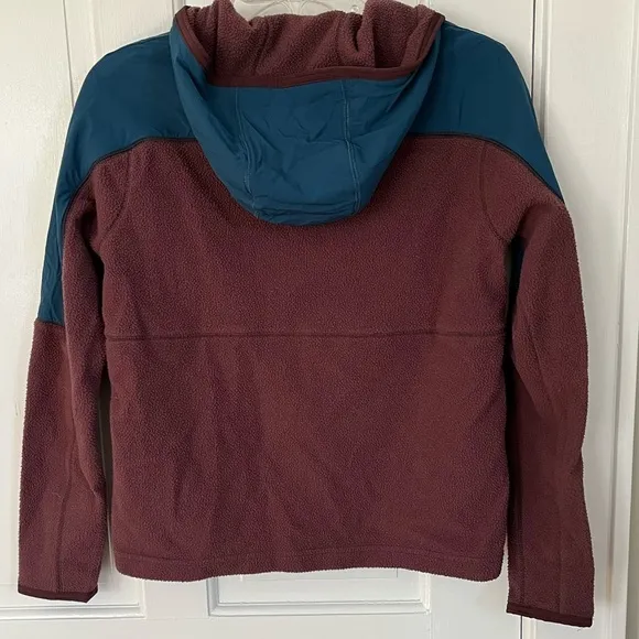 Cotopaxi Womens Abrazo Fleece Hooded Full-Zip Jacket Activewear XS