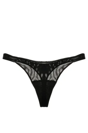 COTTON CLUB NAOMI Black Thong