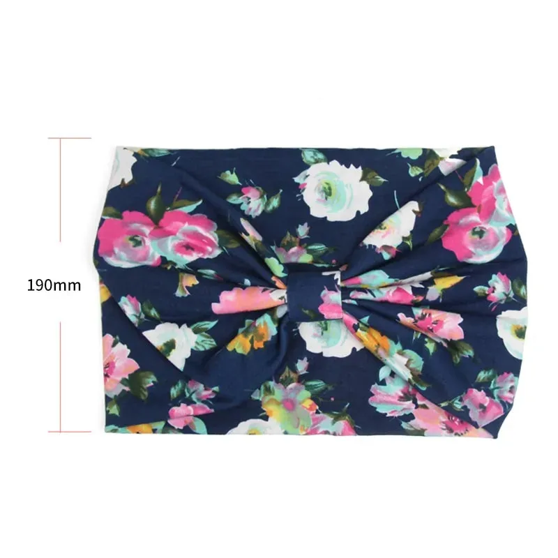Cotton Elastic Wide Sports Headbands