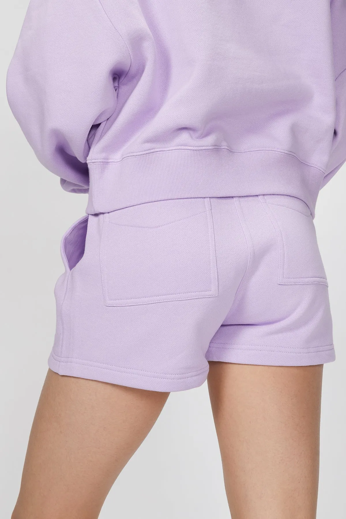 COTTON-JERSEY LOGO SHORTS