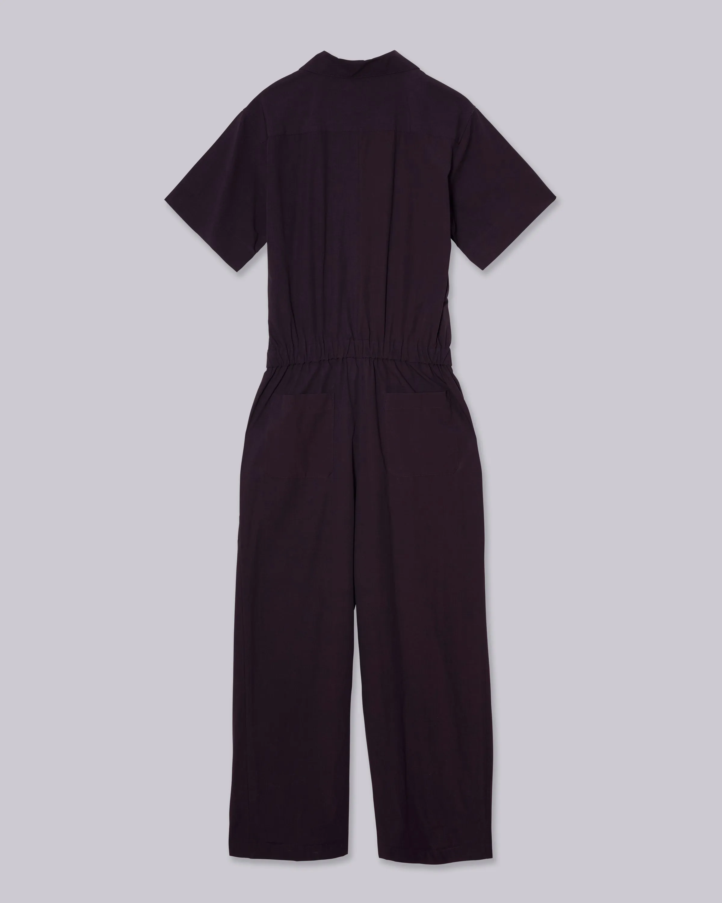 Coverall in Raisin