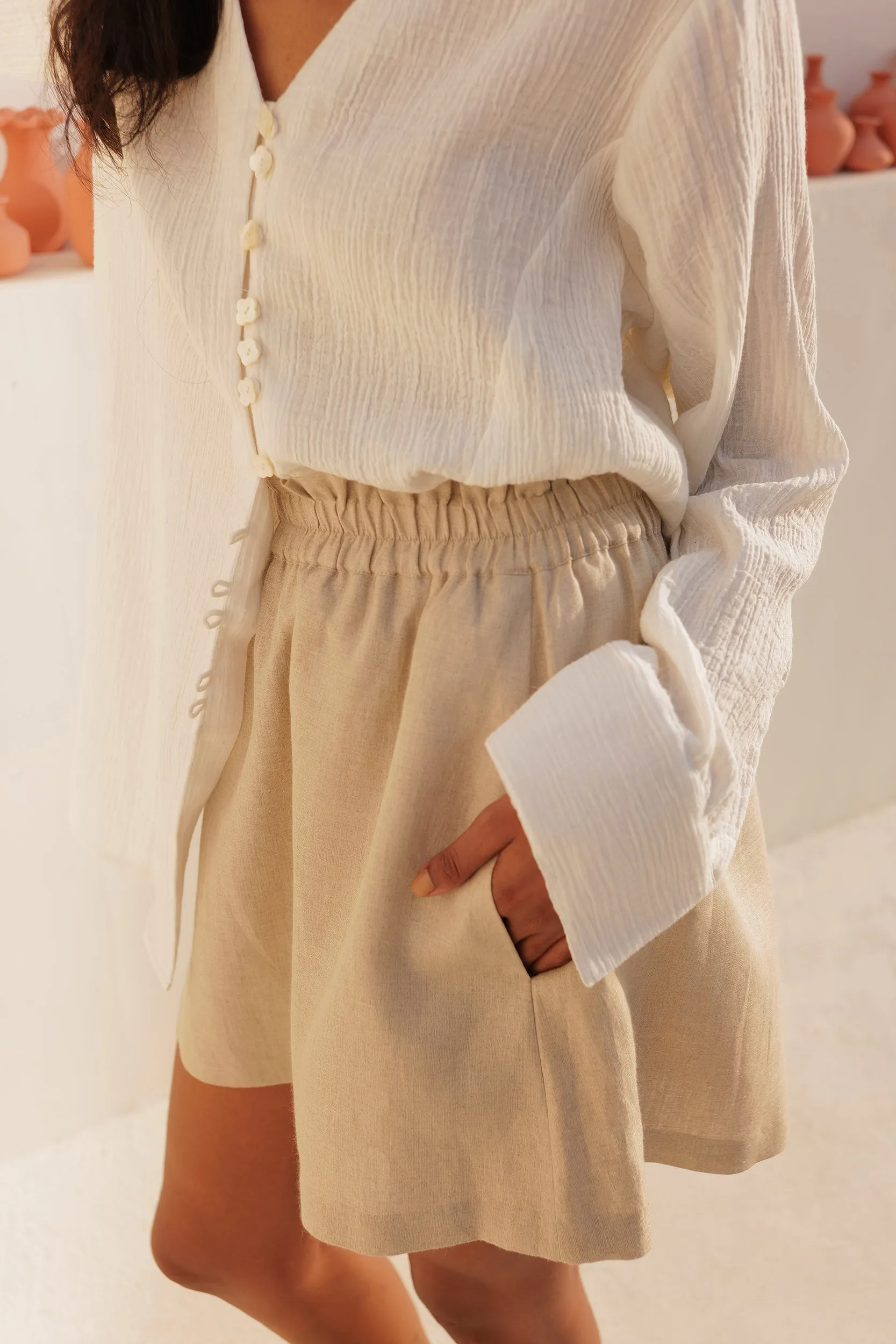 Crete Skirt (Natural)