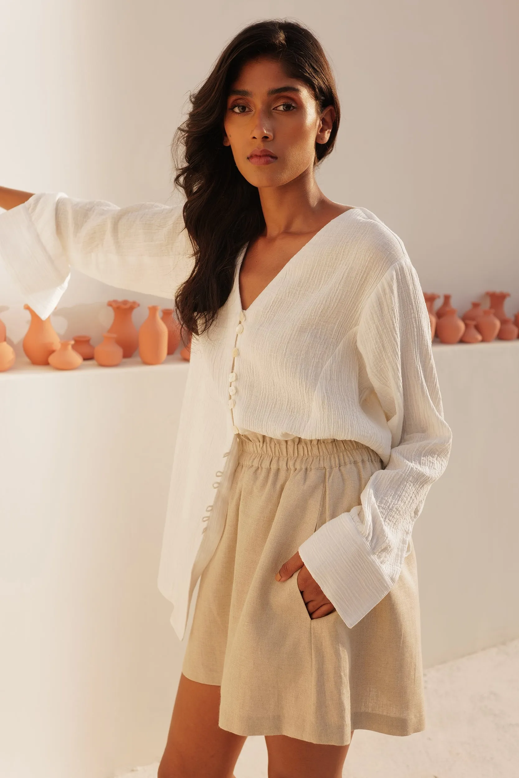 Crete Skirt (Natural)