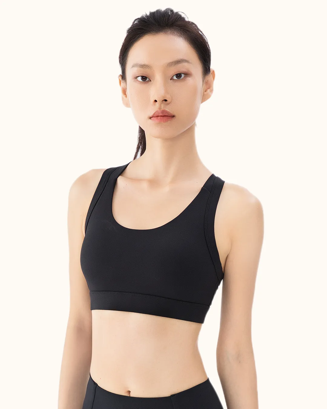 Criss-Cross High Impact Sports Bra