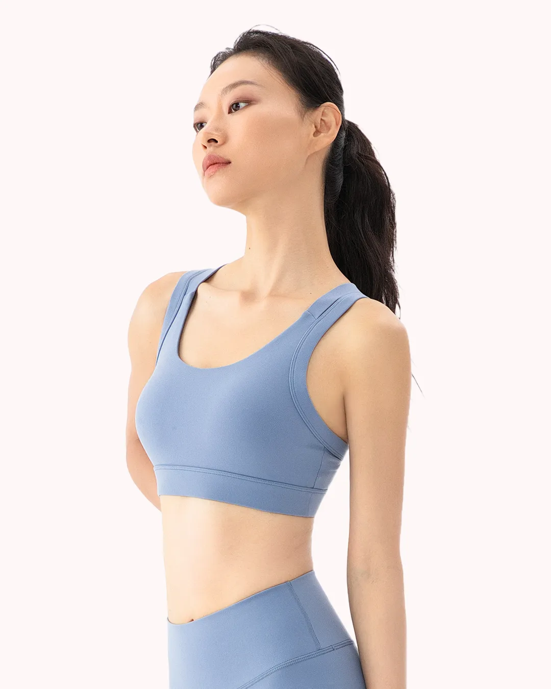 Criss-Cross High Impact Sports Bra