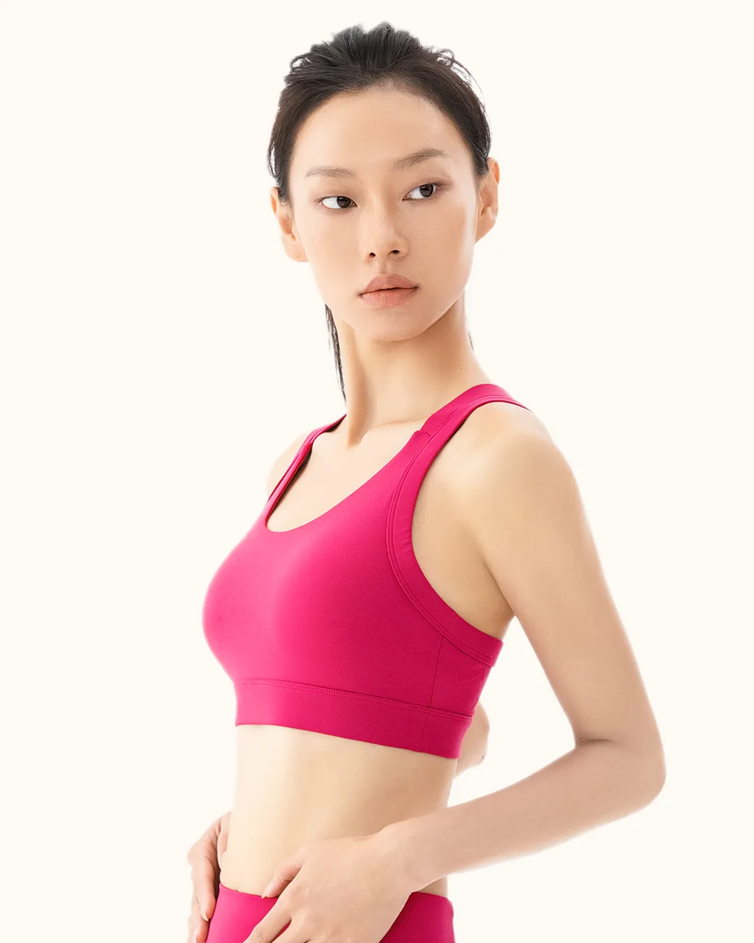 Criss-Cross High Impact Sports Bra