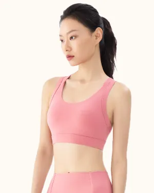 Criss-Cross High Impact Sports Bra