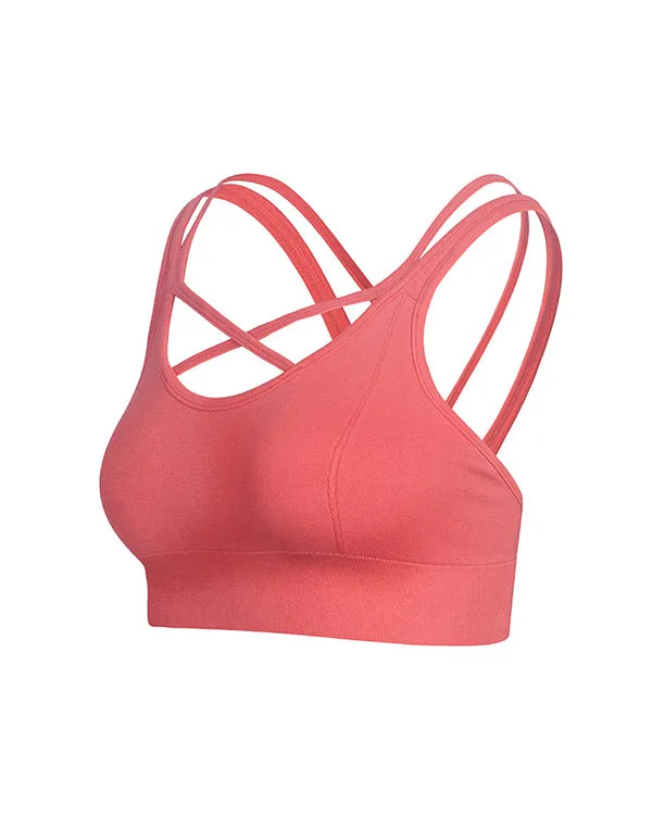 CrissCross Low Impact Seamless Sports Bras