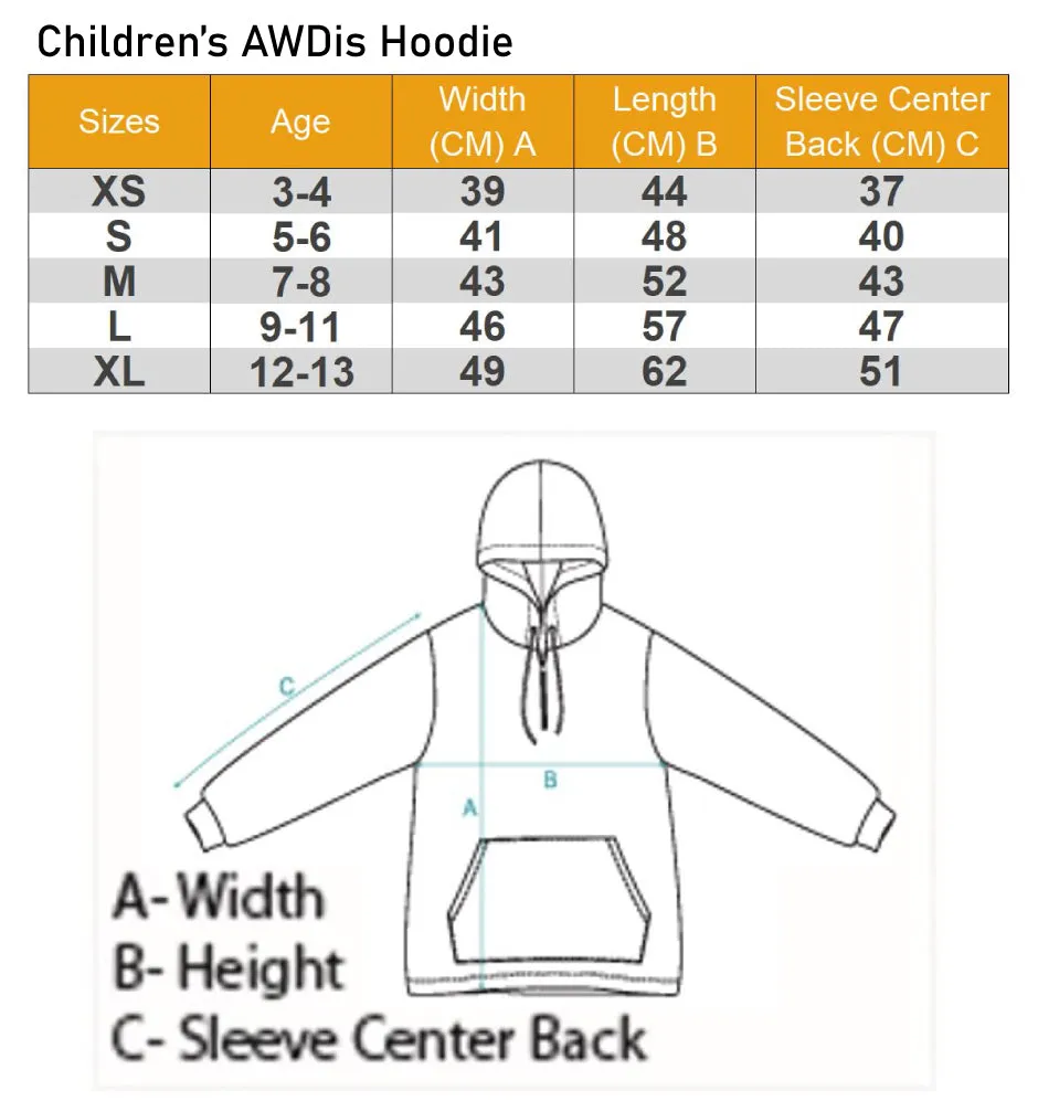 Croatia Skull Gym Training Bodybuilding Childrens Kids Hoodie