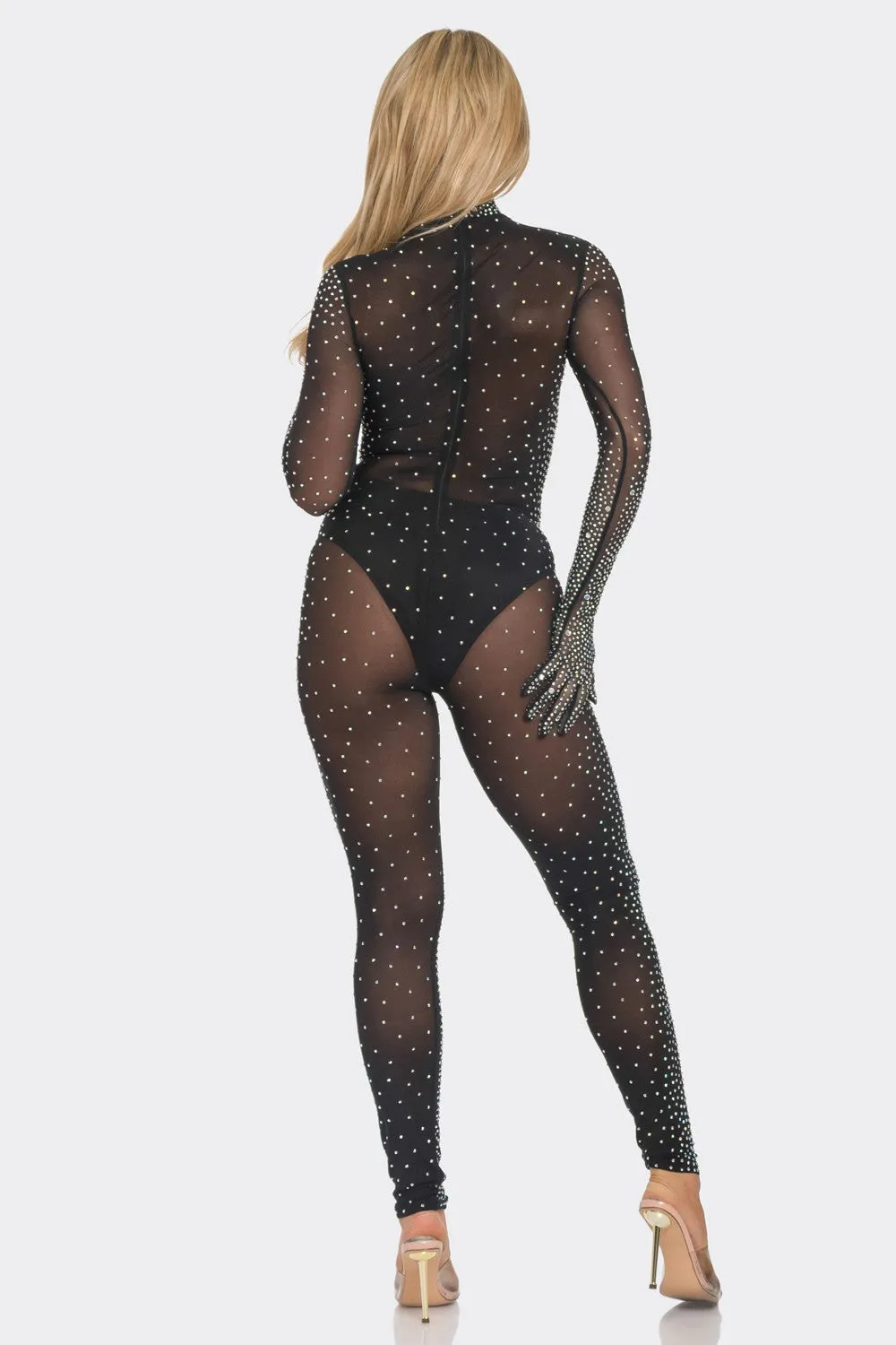 Dare Me Gloved Jumpsuit