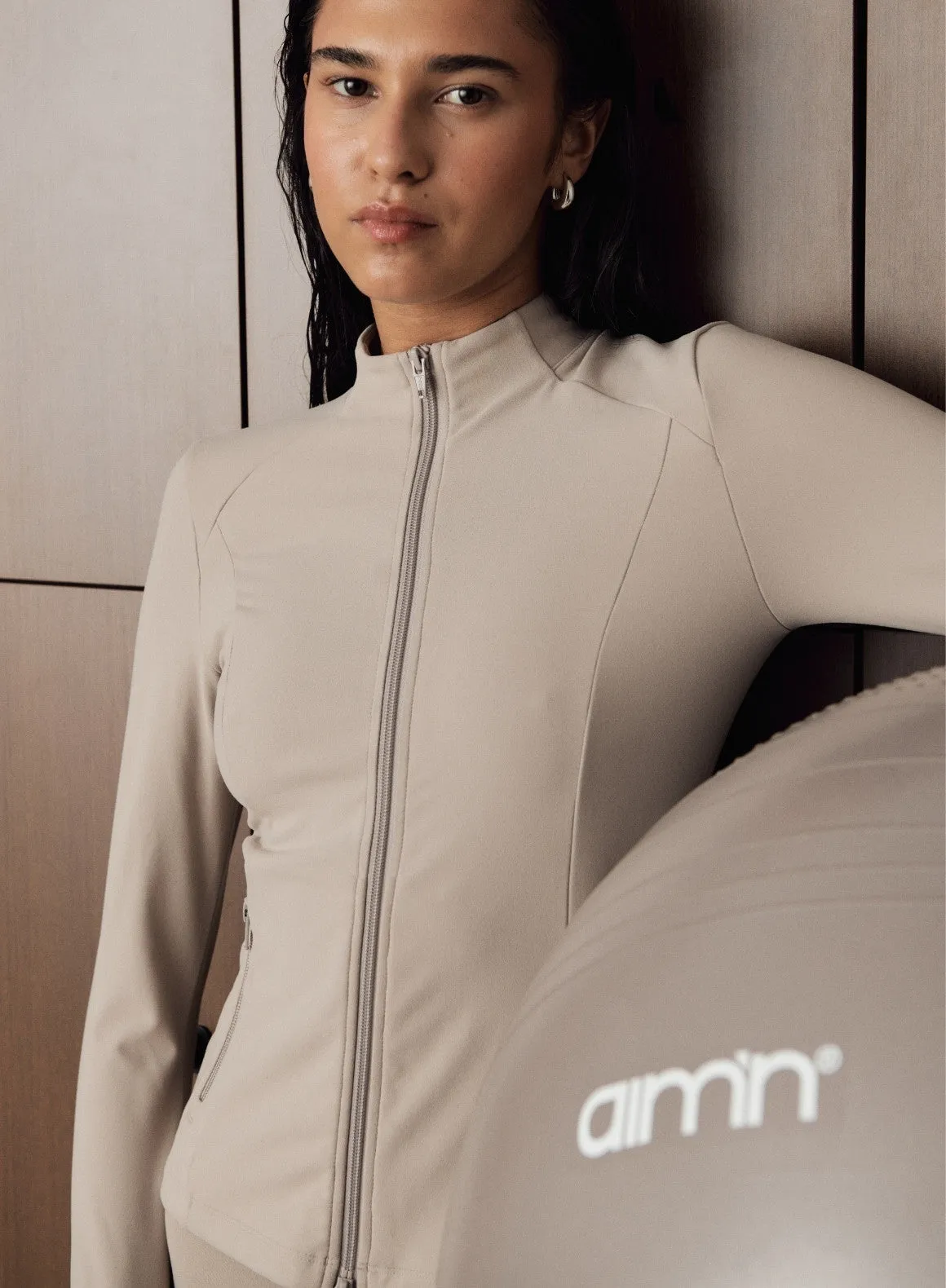Dark Clay Sense Zip Jacket
