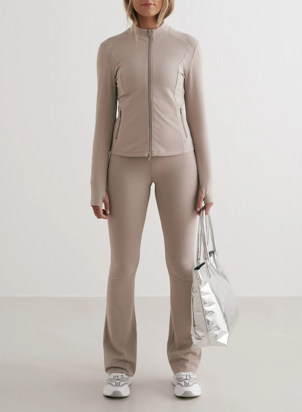 Dark Clay Sense Zip Jacket