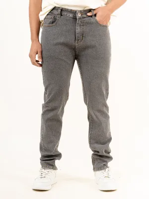 Dark Grey Slim Fit Denim jeans