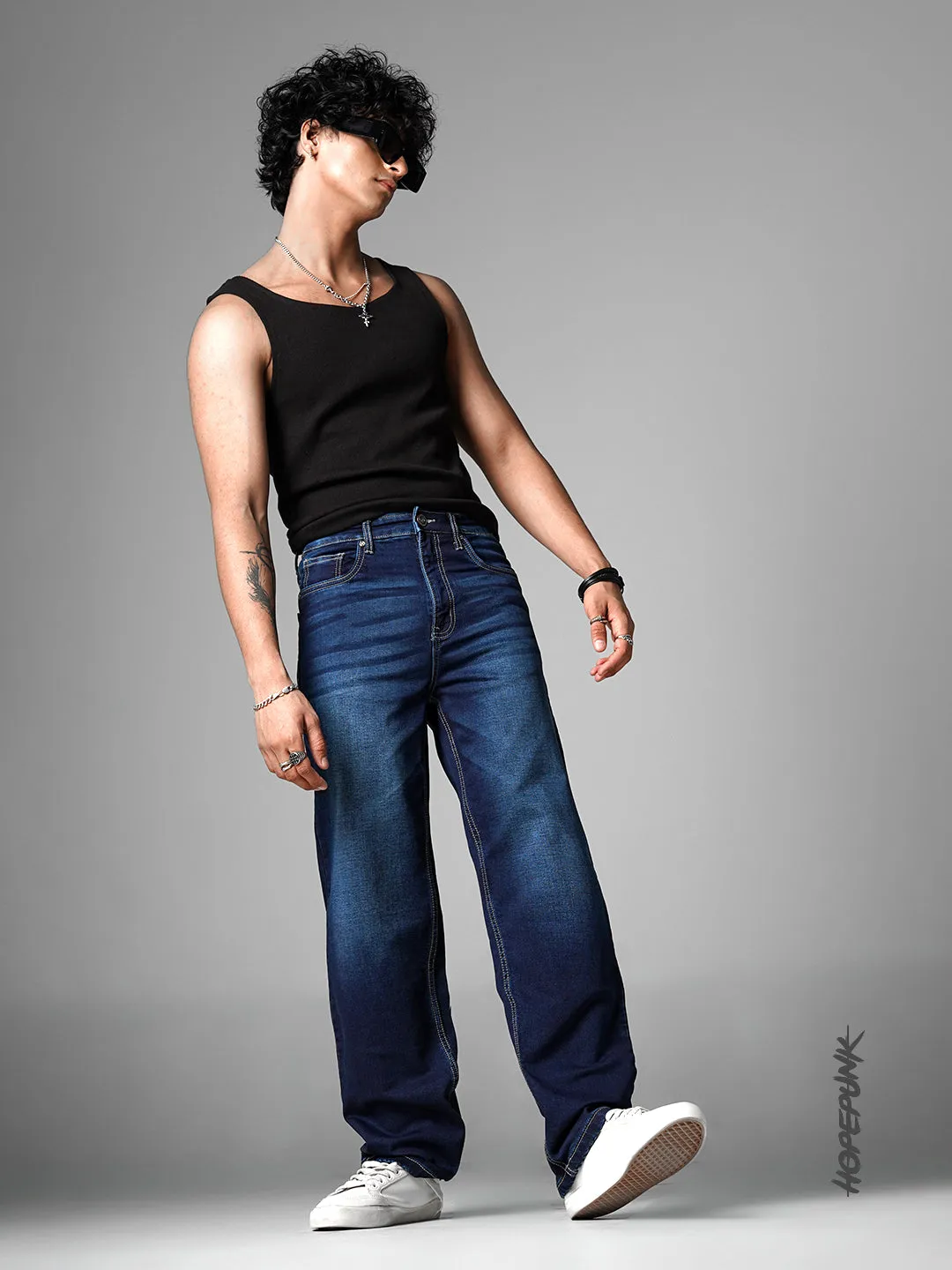 Denim: Blue Stretch (Regular Fit)