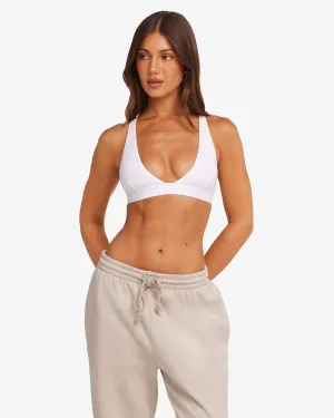 Dip Bralette | White