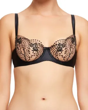 Dita Von Teese - Julies Roses Underwire Bra - Black