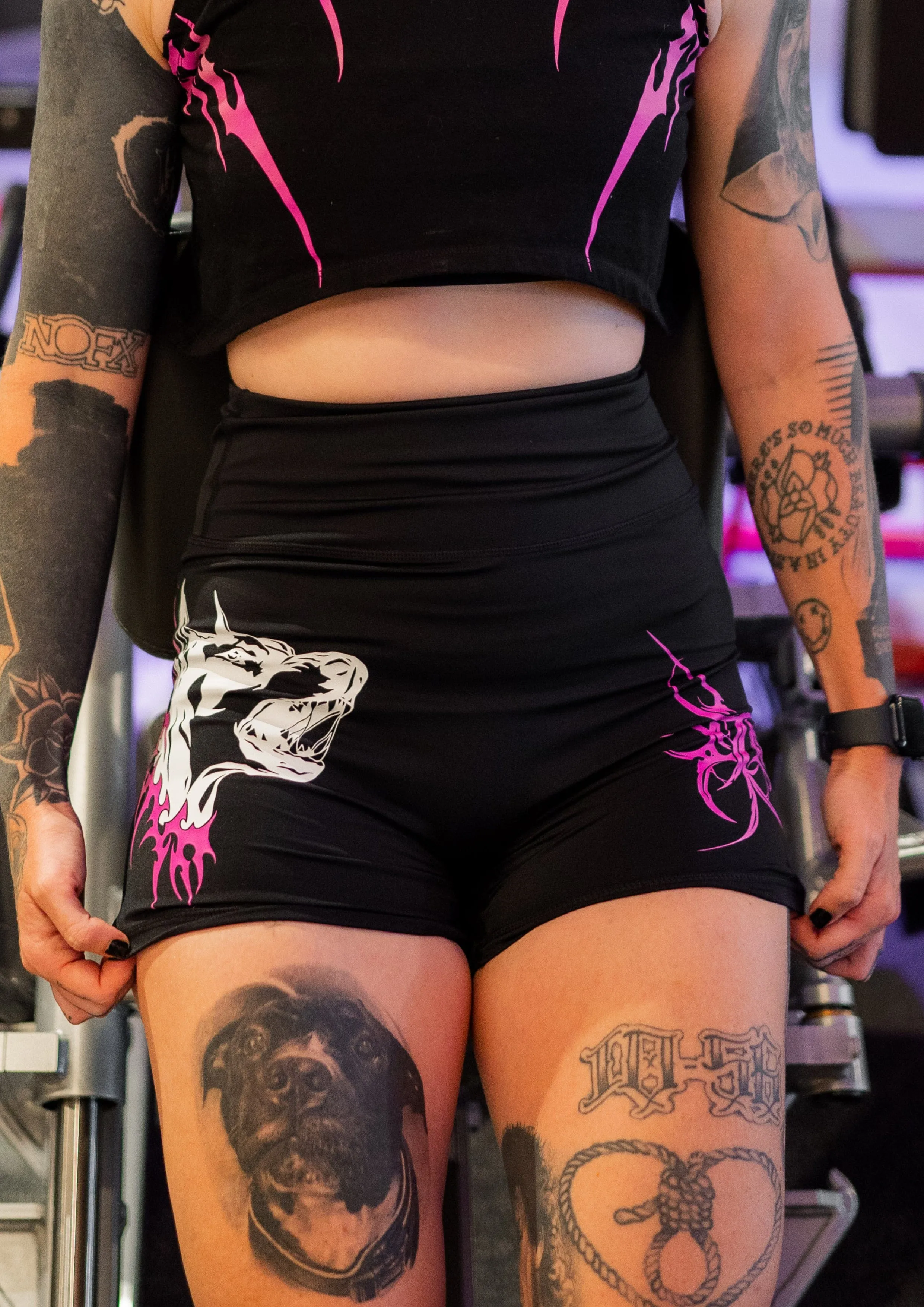 Dogs of War Mini Shorts