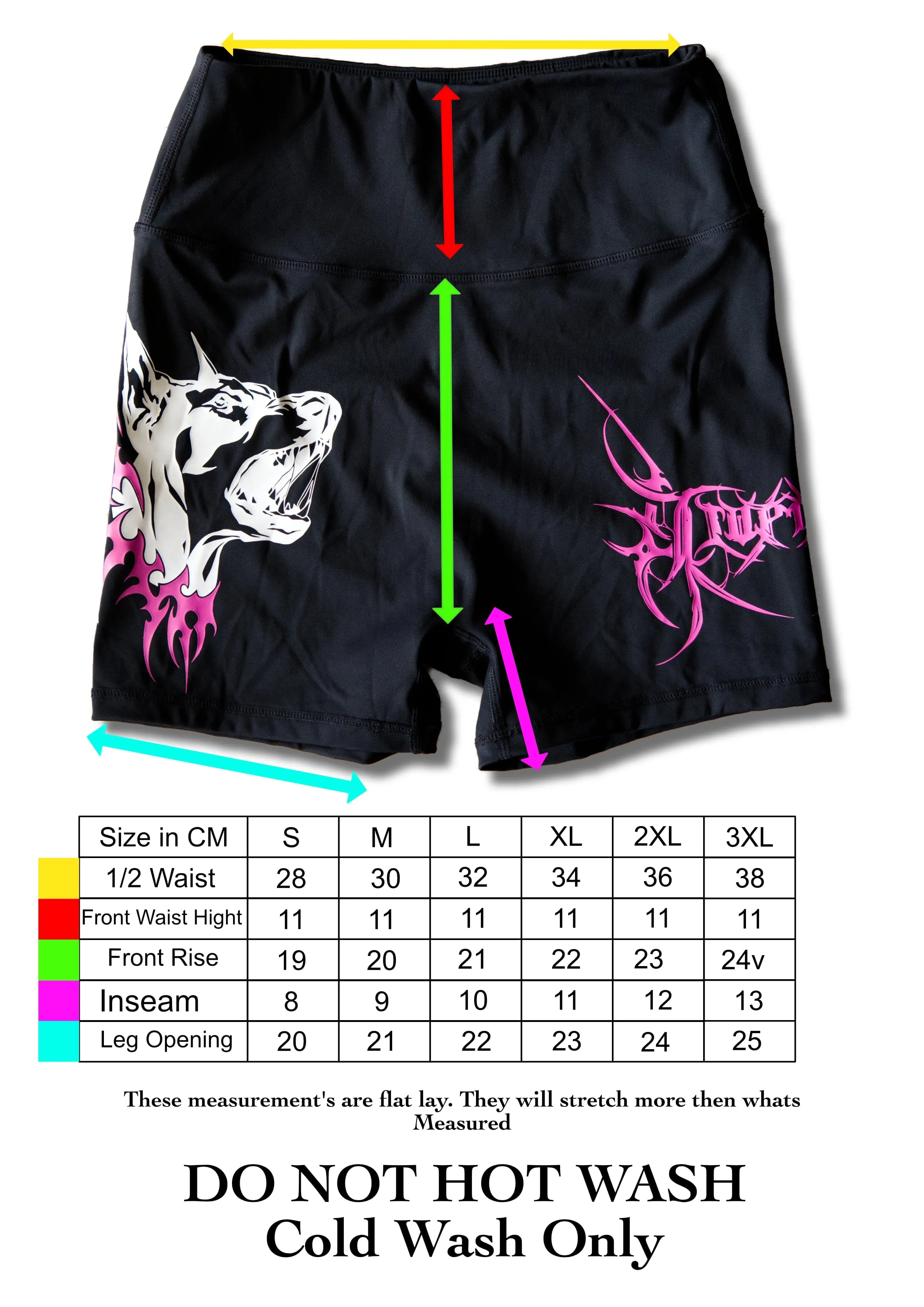 Dogs of War Mini Shorts