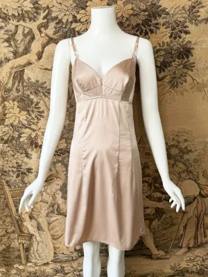 Dolce & Gabbana Spring 1997 Silk Lingerie Dress