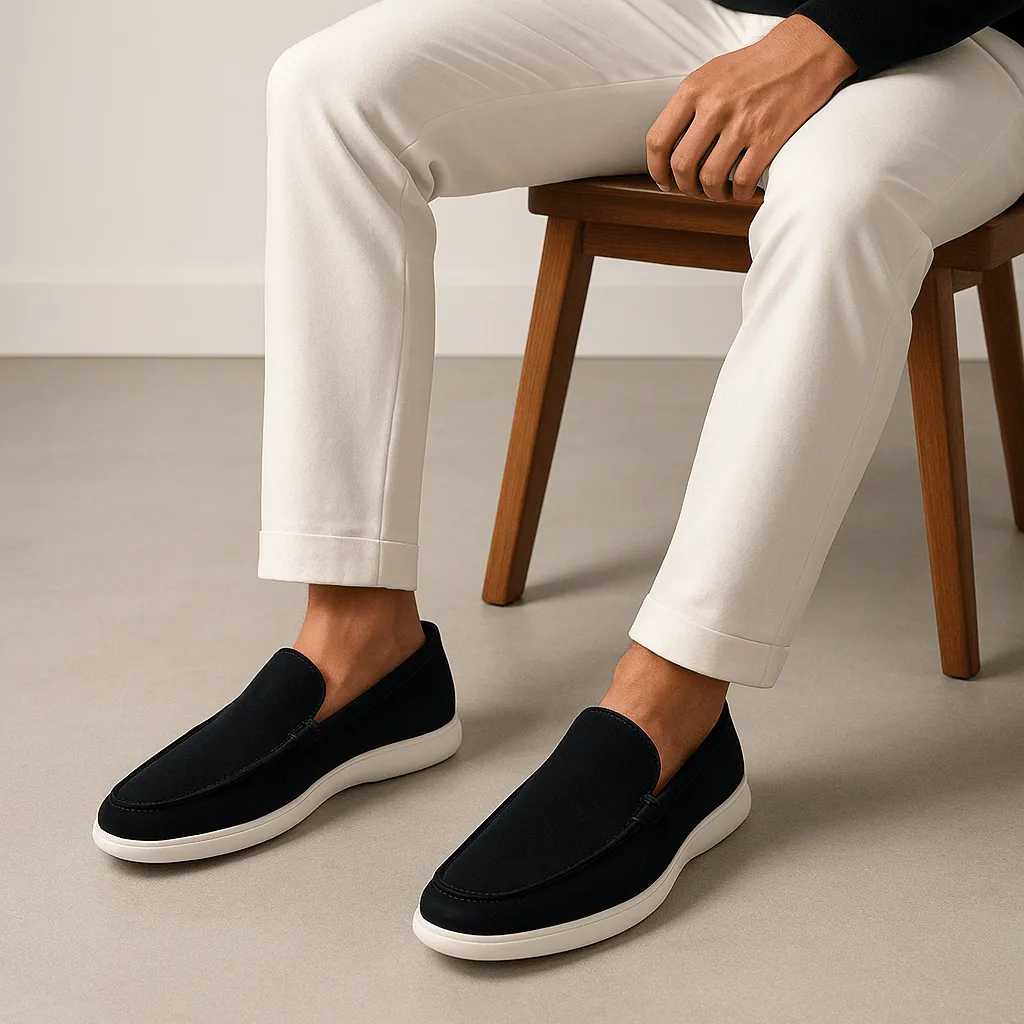 Domoir | Old Money Suede Loafers