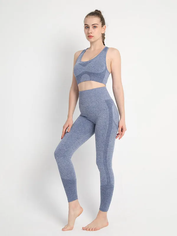 Dotted Peach Bliss Workout Set