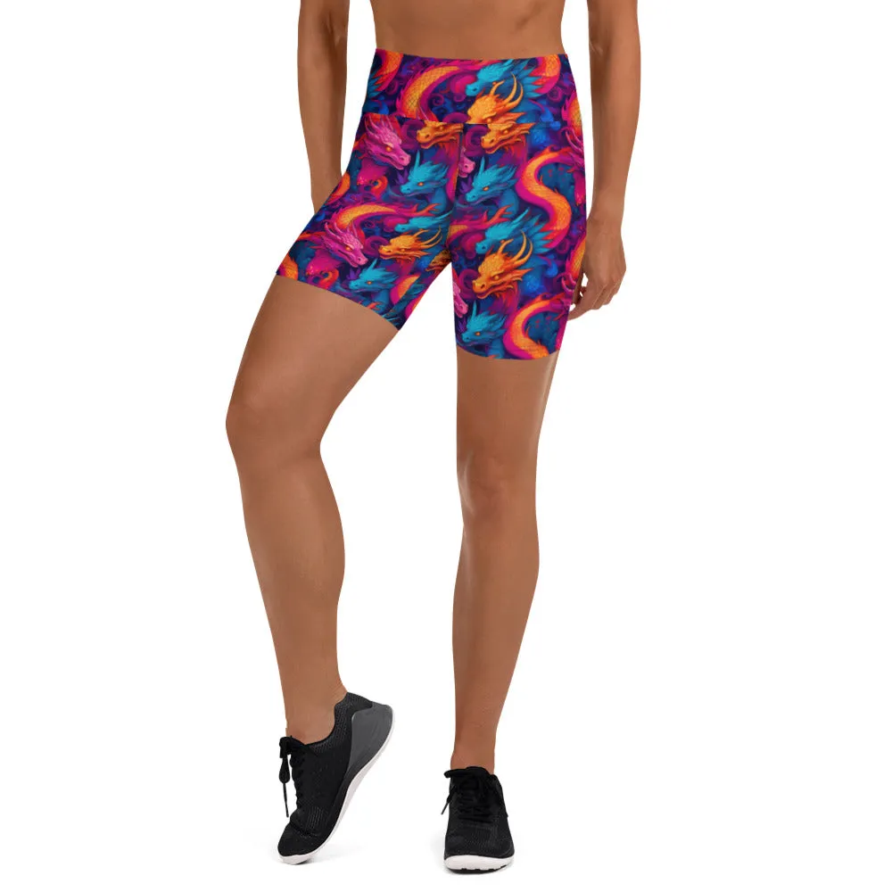 Dragon Yoga Shorts
