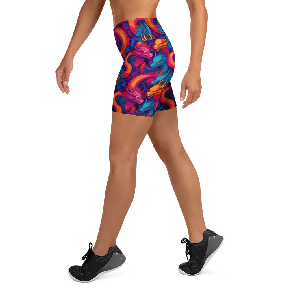 Dragon Yoga Shorts