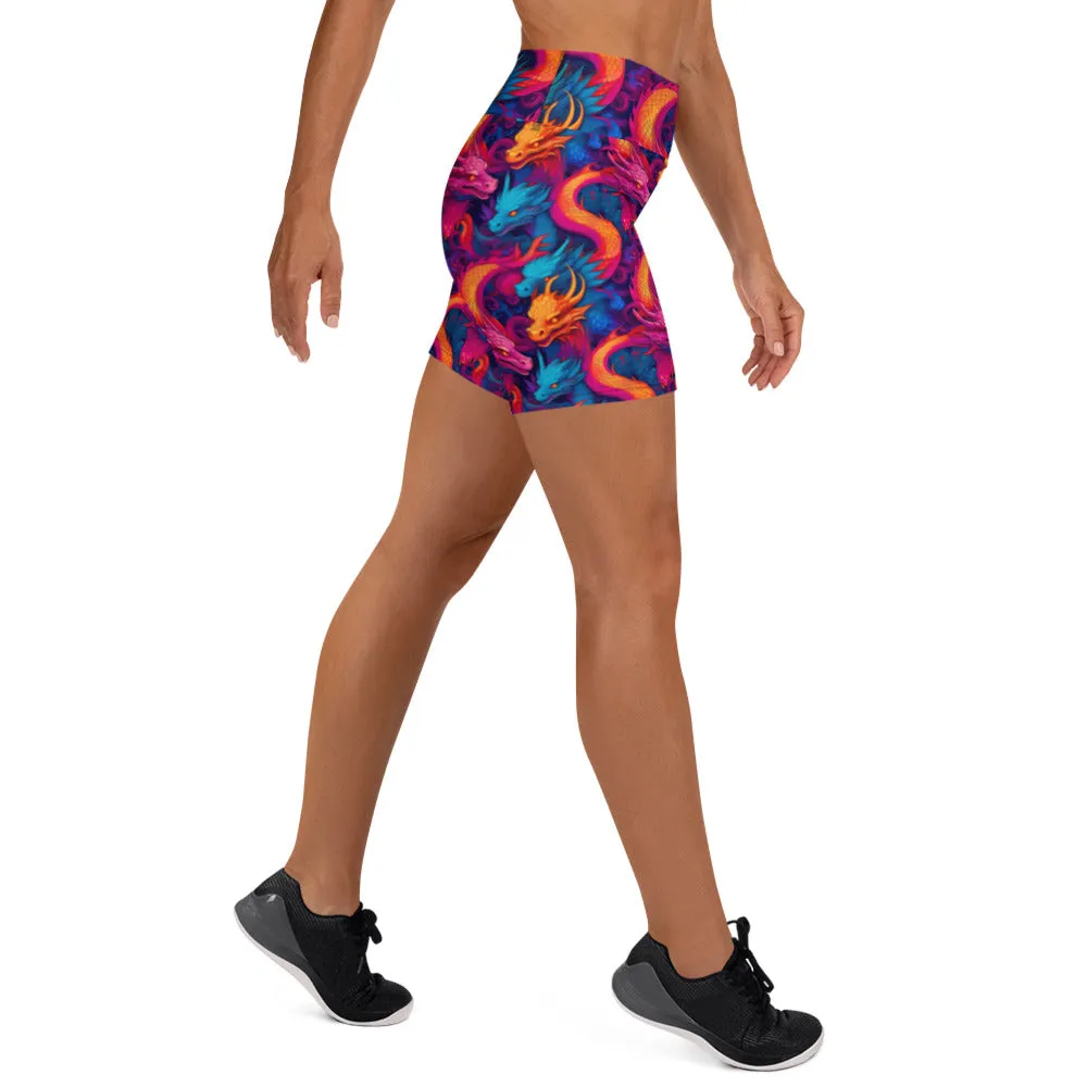 Dragon Yoga Shorts