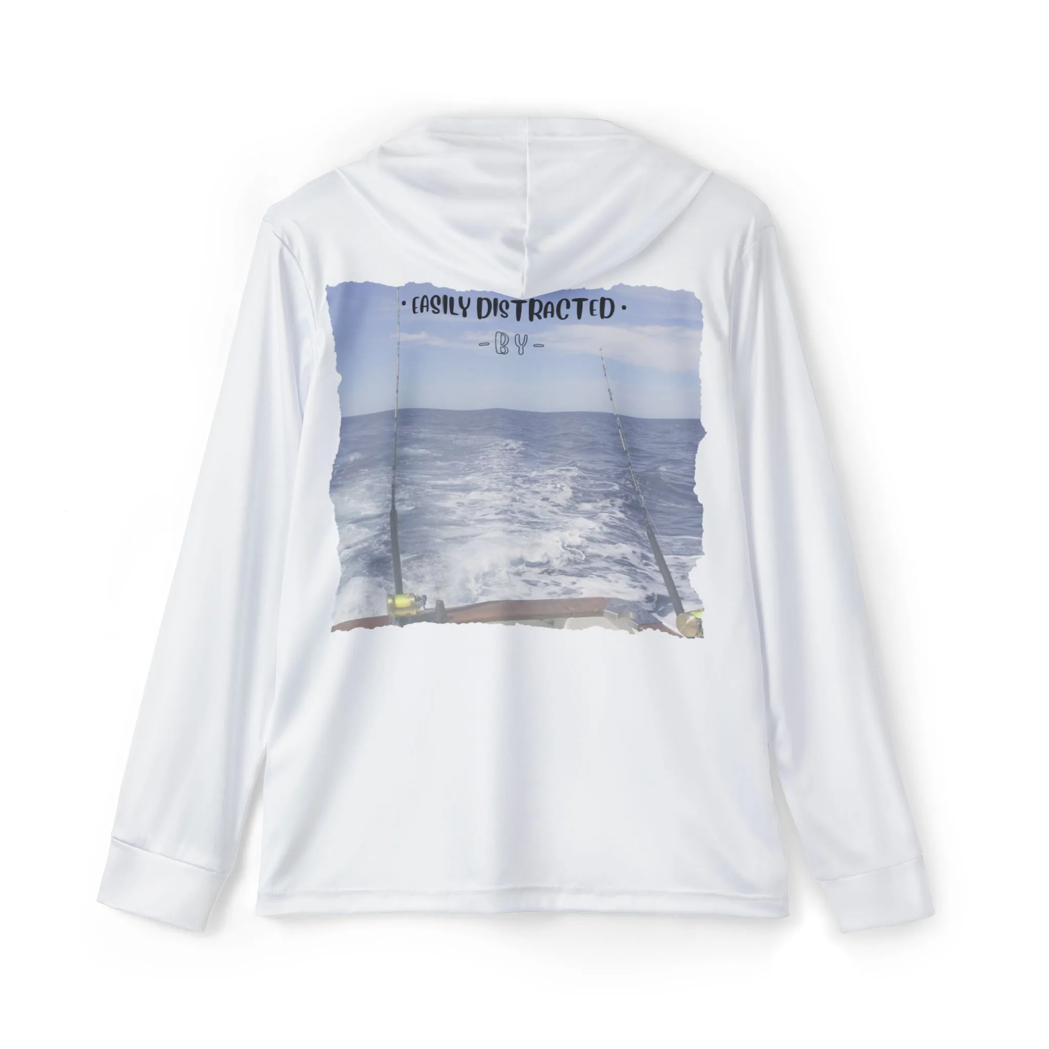 Easily Distracted By Fishing Long Sleeve Shirt - Cockpit