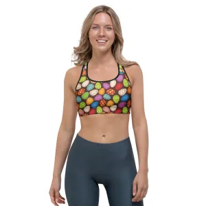Easter Eggs Sports bra