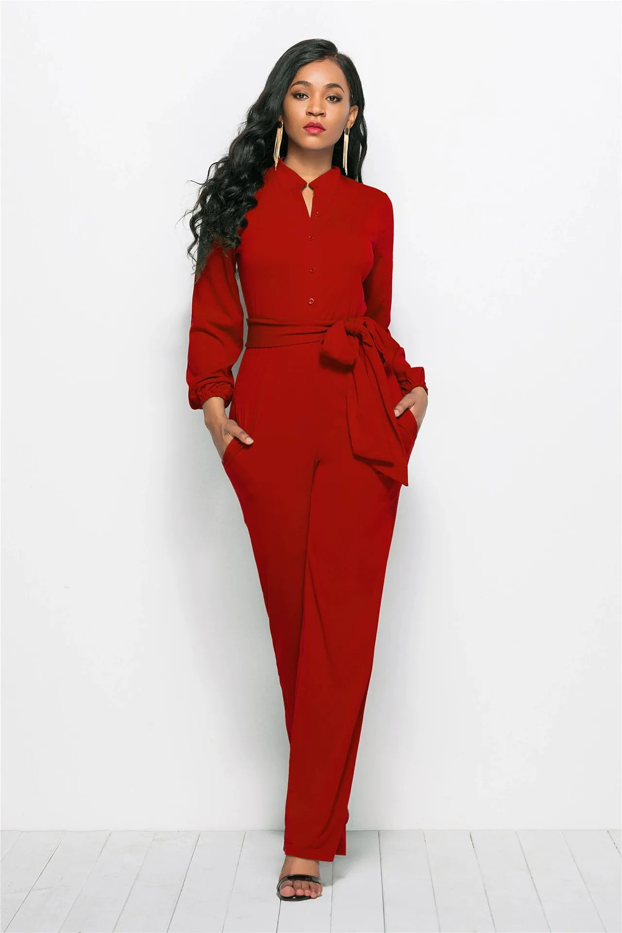 Elegant Women Fashion Jumpsuits Overalls