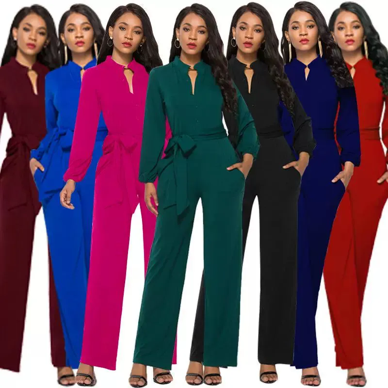 Elegant Women Fashion Jumpsuits Overalls