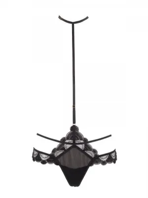 Ember Harness Thong - Black -