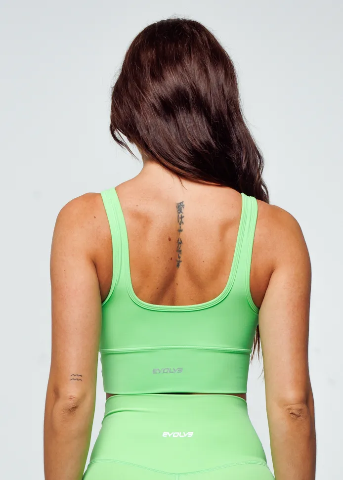 Essence Sports Bra - Lime