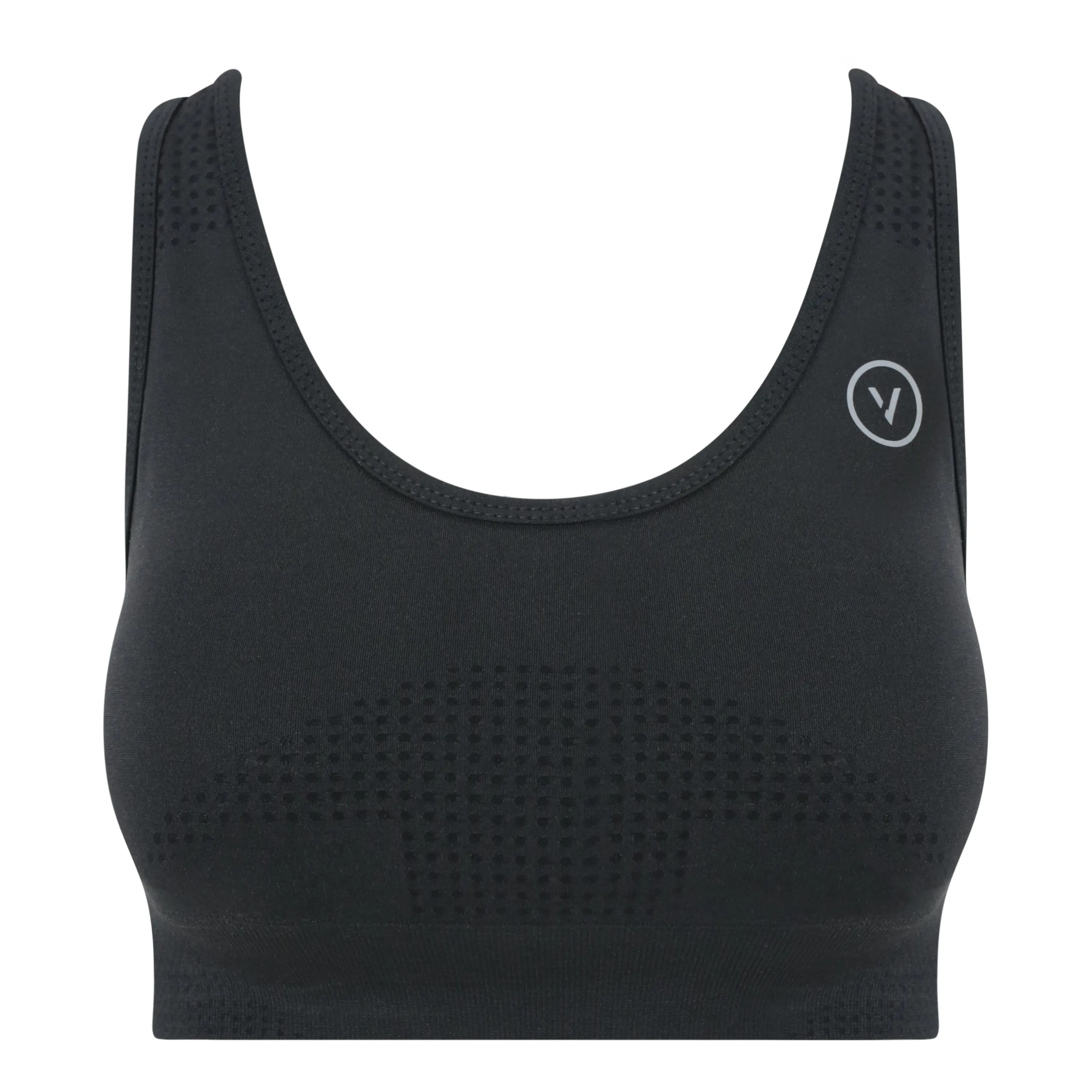 Essential Seamless Sports Bra Black