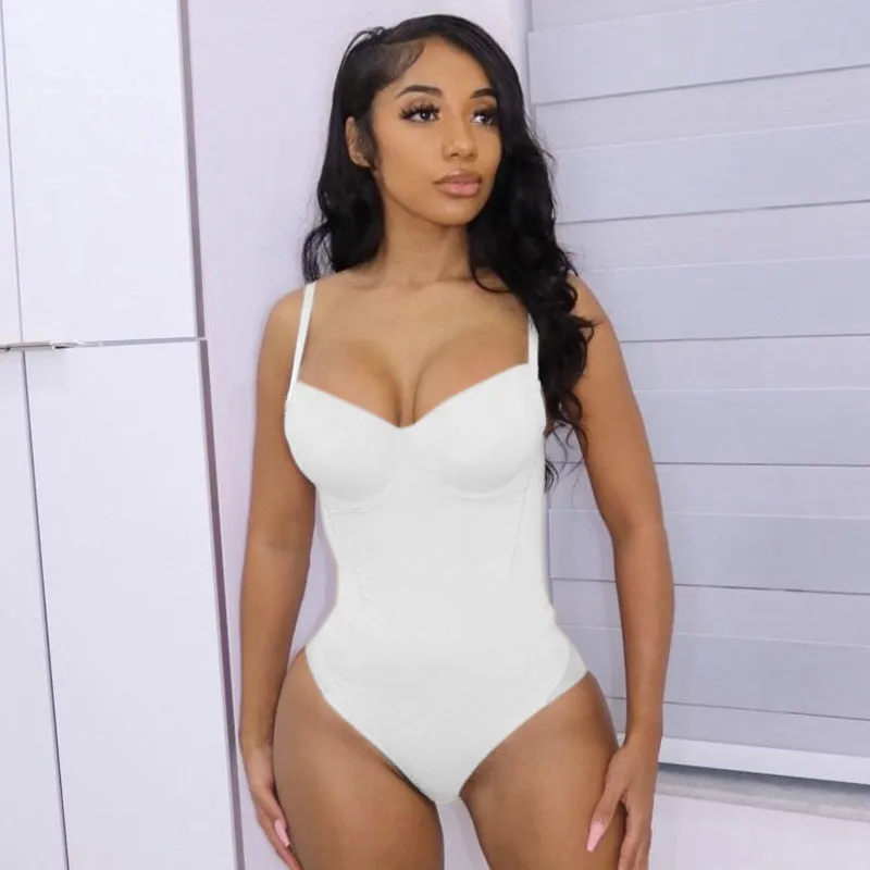 Europe and the United States women's new low-cut mesh splicing package hip tight halter jumpsuit female