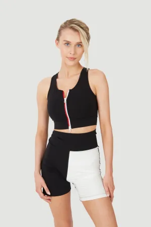 F&G Cycling Shorts Black   Ivory