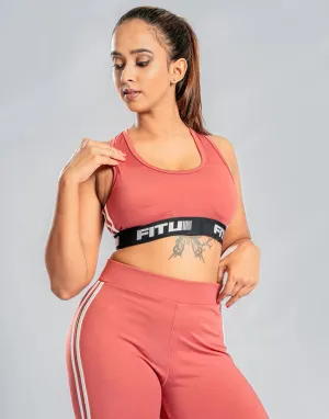 FITU Track Racerback Sports Bra