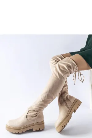 Flat over-the-knee high boots