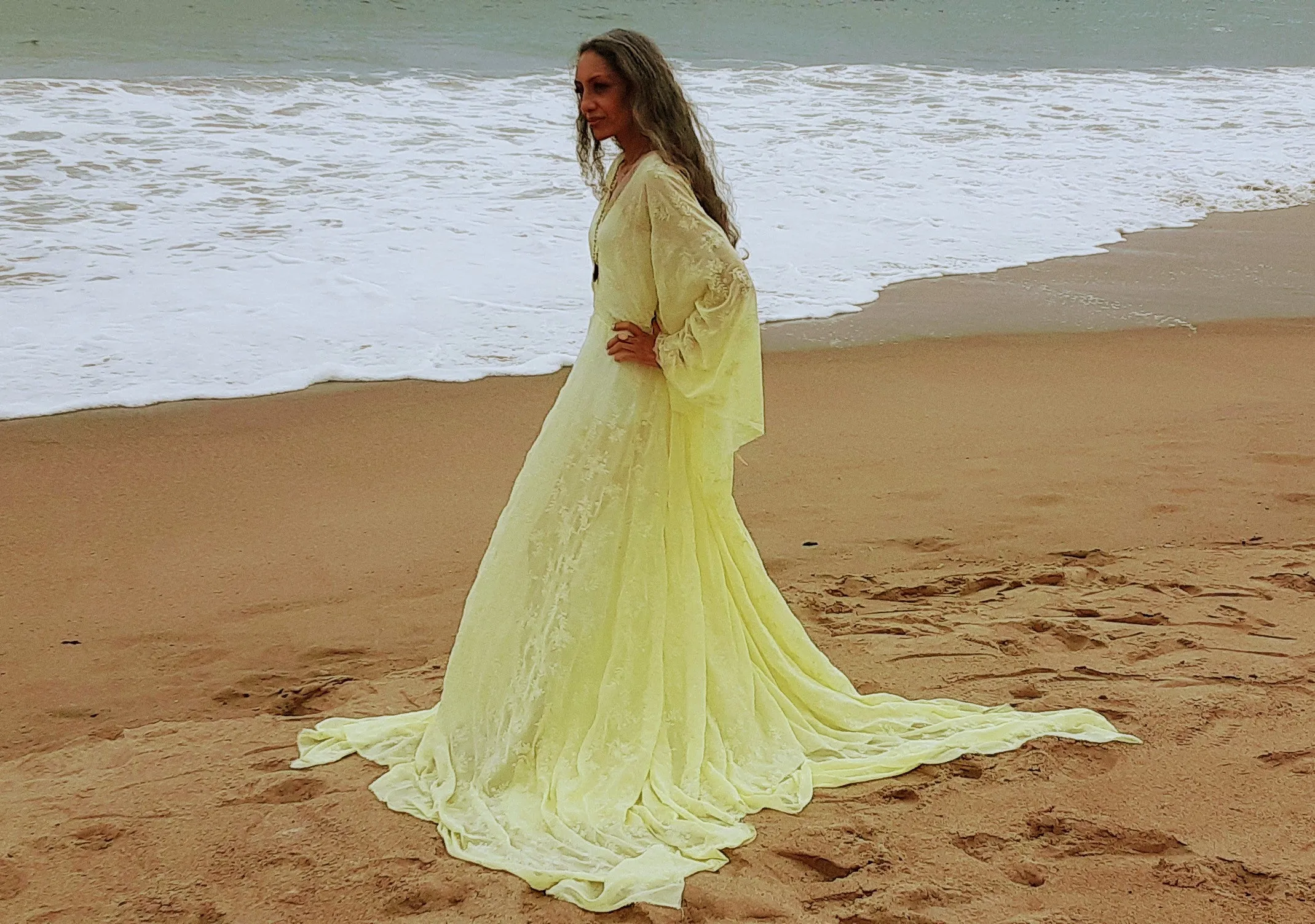 Flattering Boho Weddingdream dress, Maternity and not dream dress