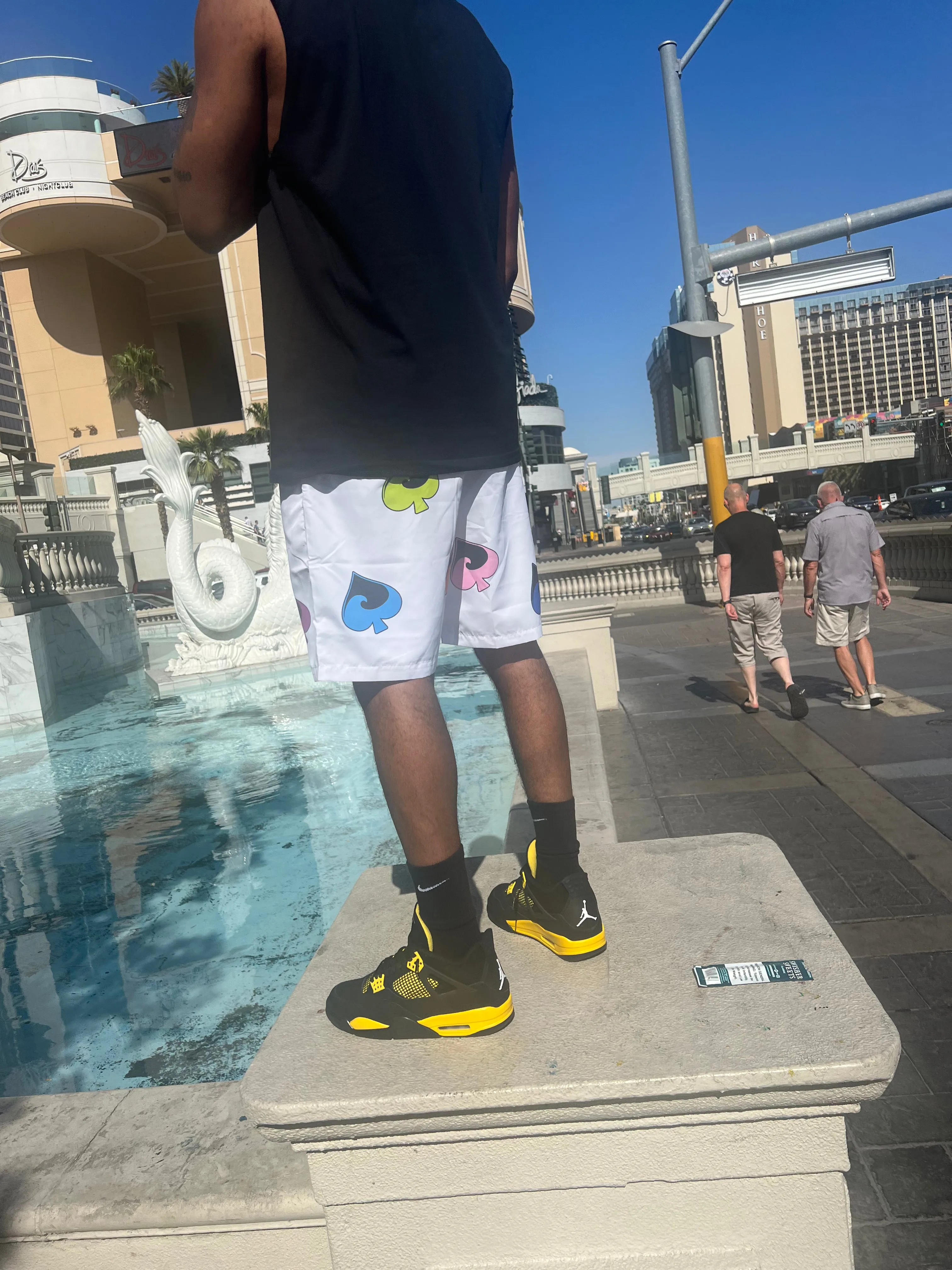 Flavors of the Spade shorts Grey