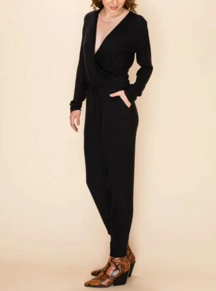 Fleece Surplus Long Sleeve Jumpsuit