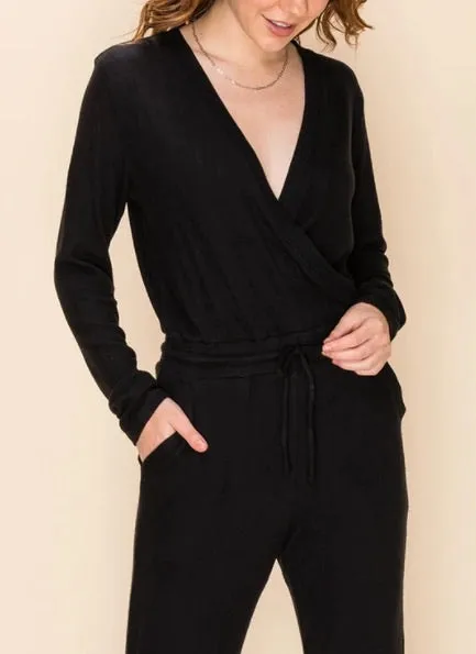 Fleece Surplus Long Sleeve Jumpsuit