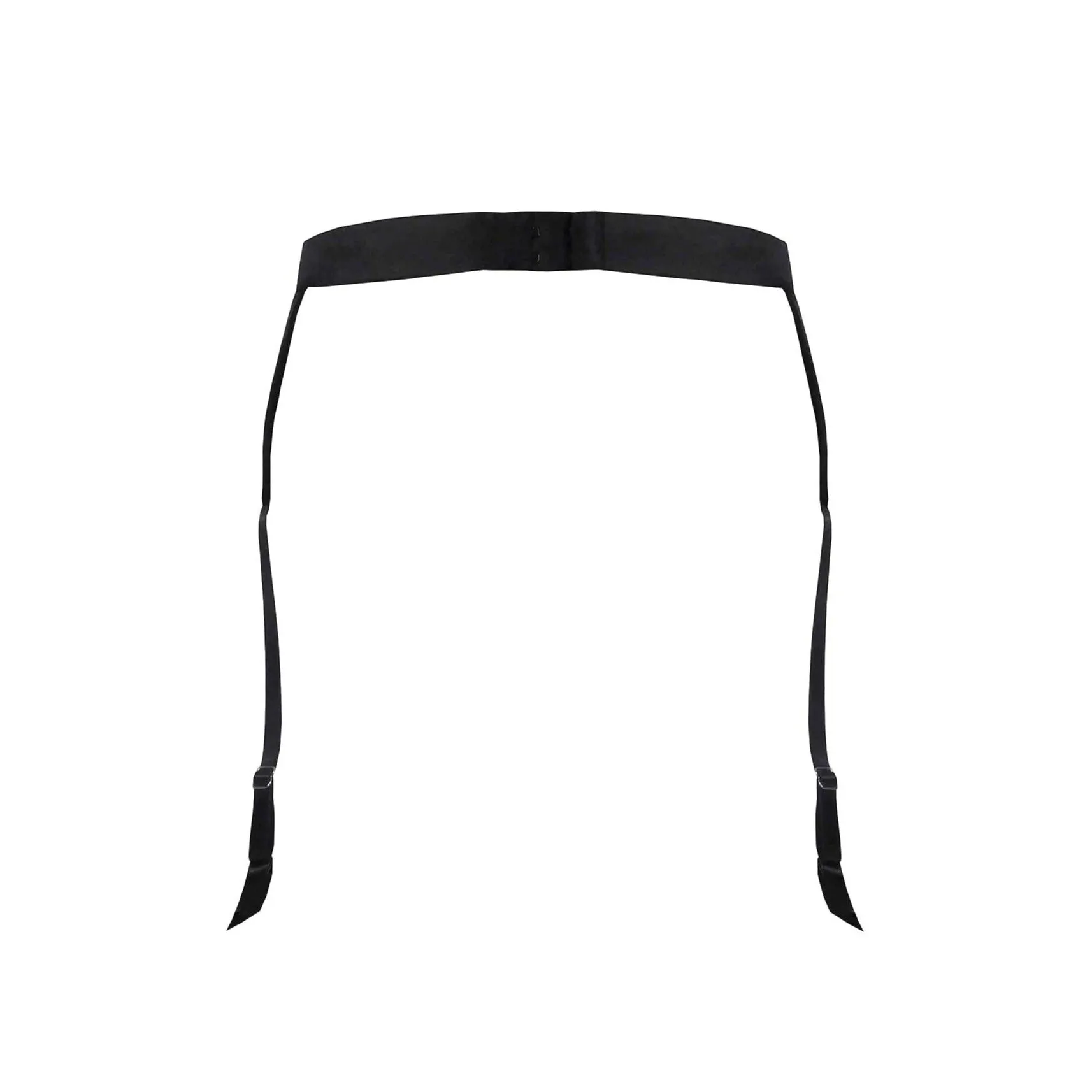 Fleur of England Onyx Suspender Belt